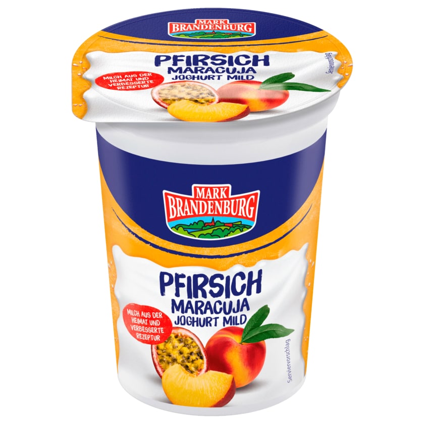 Mark Brandenburg Fruchtjoghurt Pfirsich-Maracuja 200g